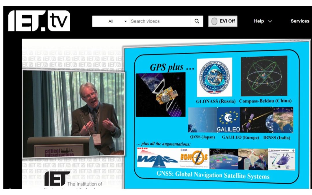 PNT as Single Point of Failure – UK –  Oct 2018 – Video & Slides