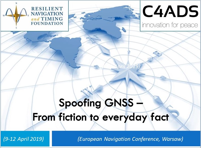 GNSS Spoofing – From Fiction to Everyday Fact, Prof. D. Last at EuroNav Conf, Warsaw