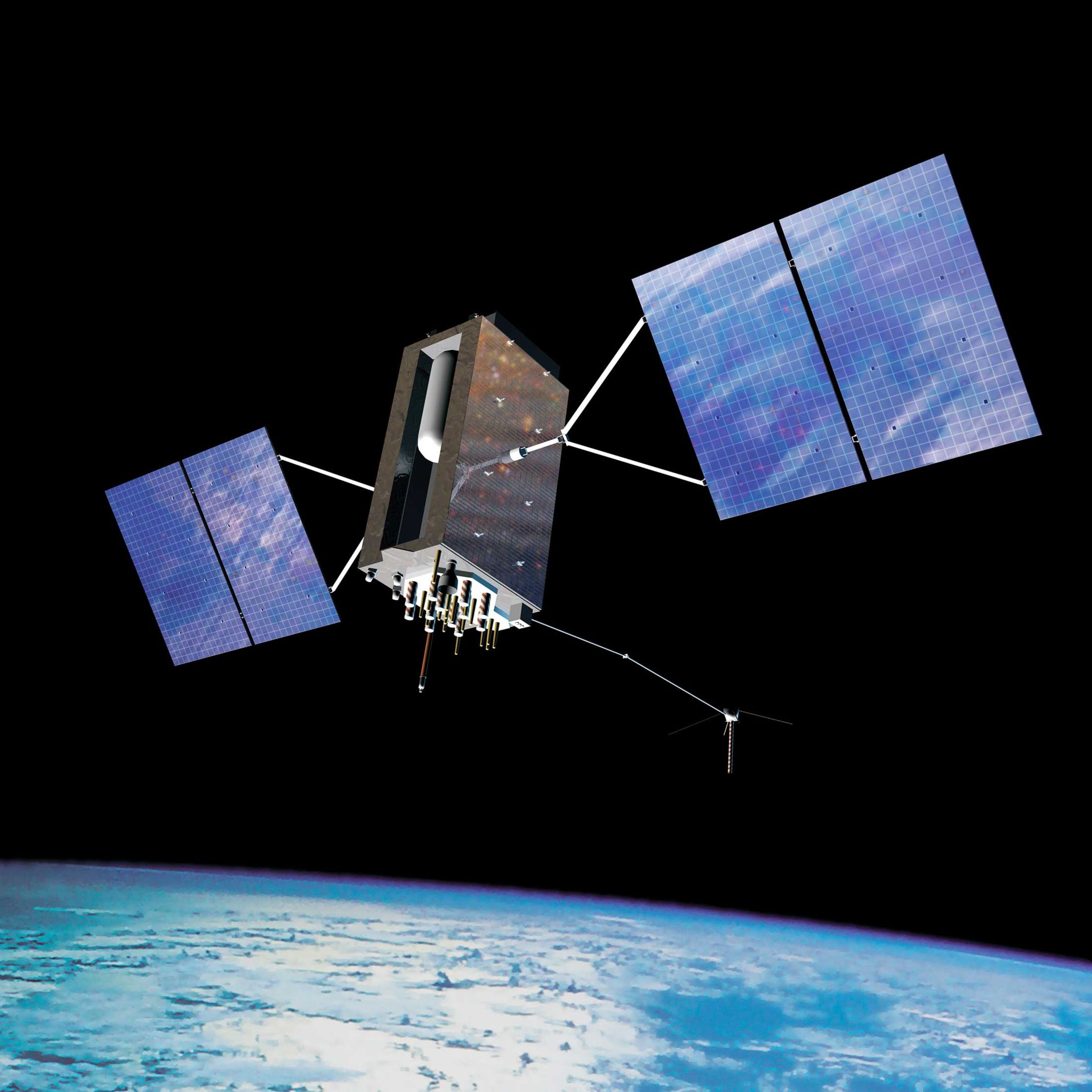 GPS-III Satellite USAF GPS III Satellite USAF