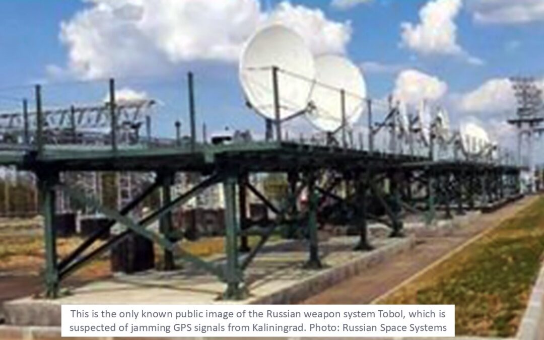 Researchers home in on origins of Russia’s Baltic GPS jamming – Defense News