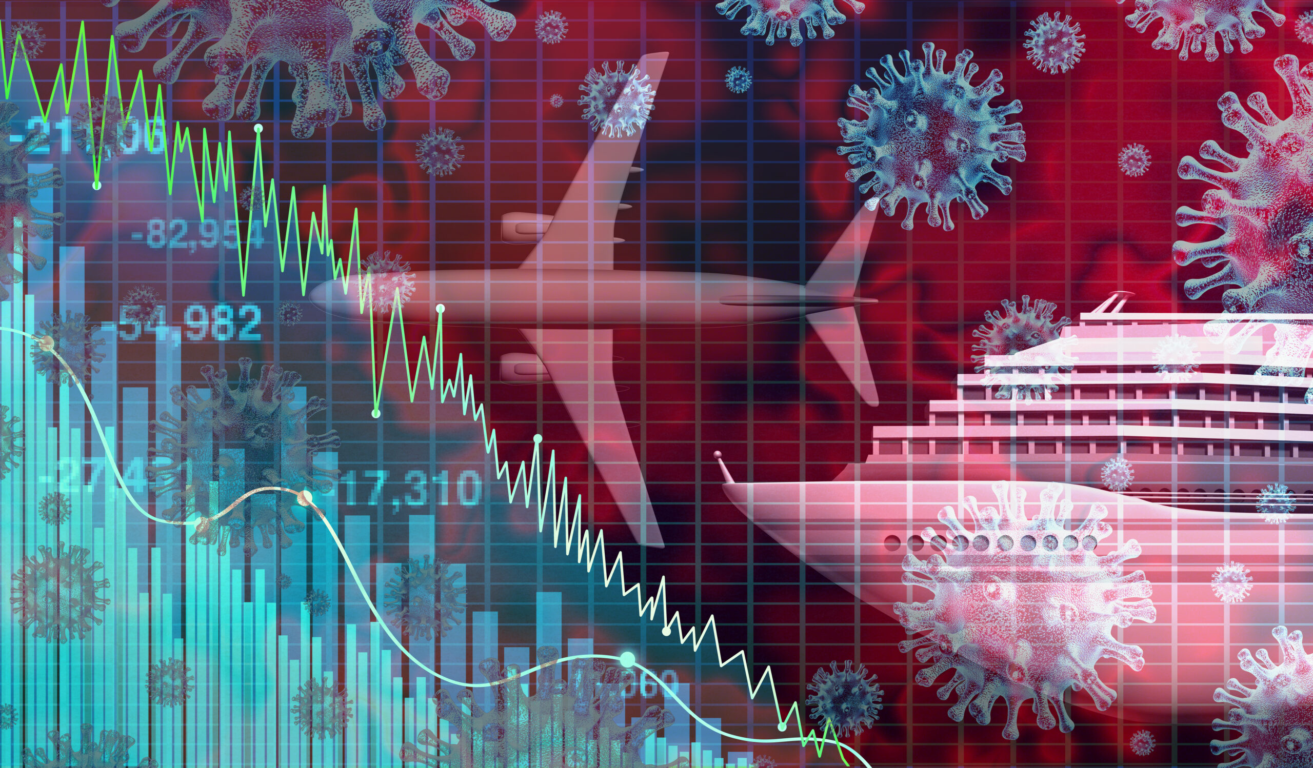 Travel,Industry,Financial,Crisis,And,Aviation,Economy,And,Disease,As