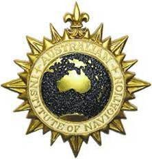 The Australian Institute of Navigation Logo. The Australian Institute of Navigation Logo.